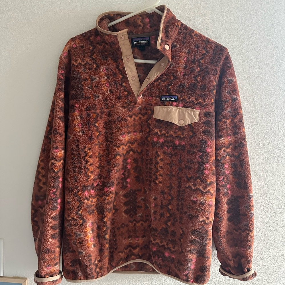 Patagonia Patterned Fleece Pullover - image 2